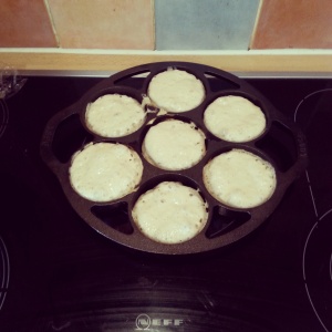 crumpets cooking